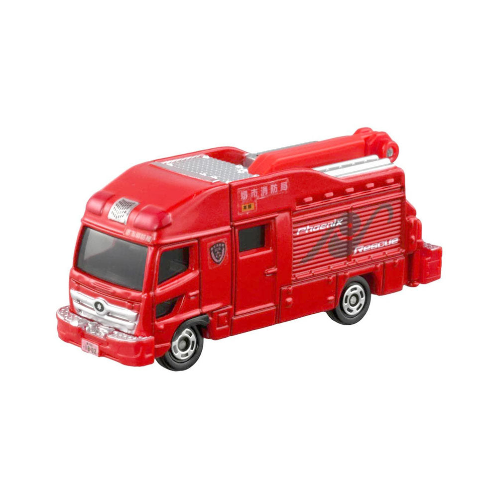 TOMICA NO.32 SAKAI CITY FIRE BUREAU RESCUE WORK VEHICLE TOMICA NO.32 SAKAI CITY FIRE BUREAU RESCUE WORK VEHICLE